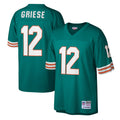 Miami Dolphins Bob Griese Aqua Legacy Replica Jersey product image 1, provided for visual reference and product detail review