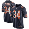 Chicago Bears Walter Payton Navy Game Retired Player Jersey product image 1, provided for visual reference and product