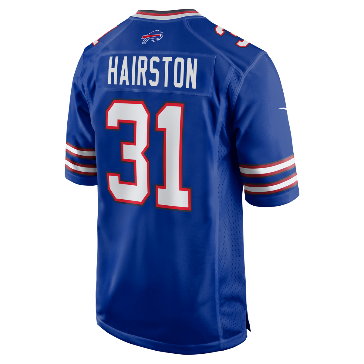 Buffalo Bills Maxwell Hairston Royal Game Player Jersey product image 3, provided for visual reference and product detail