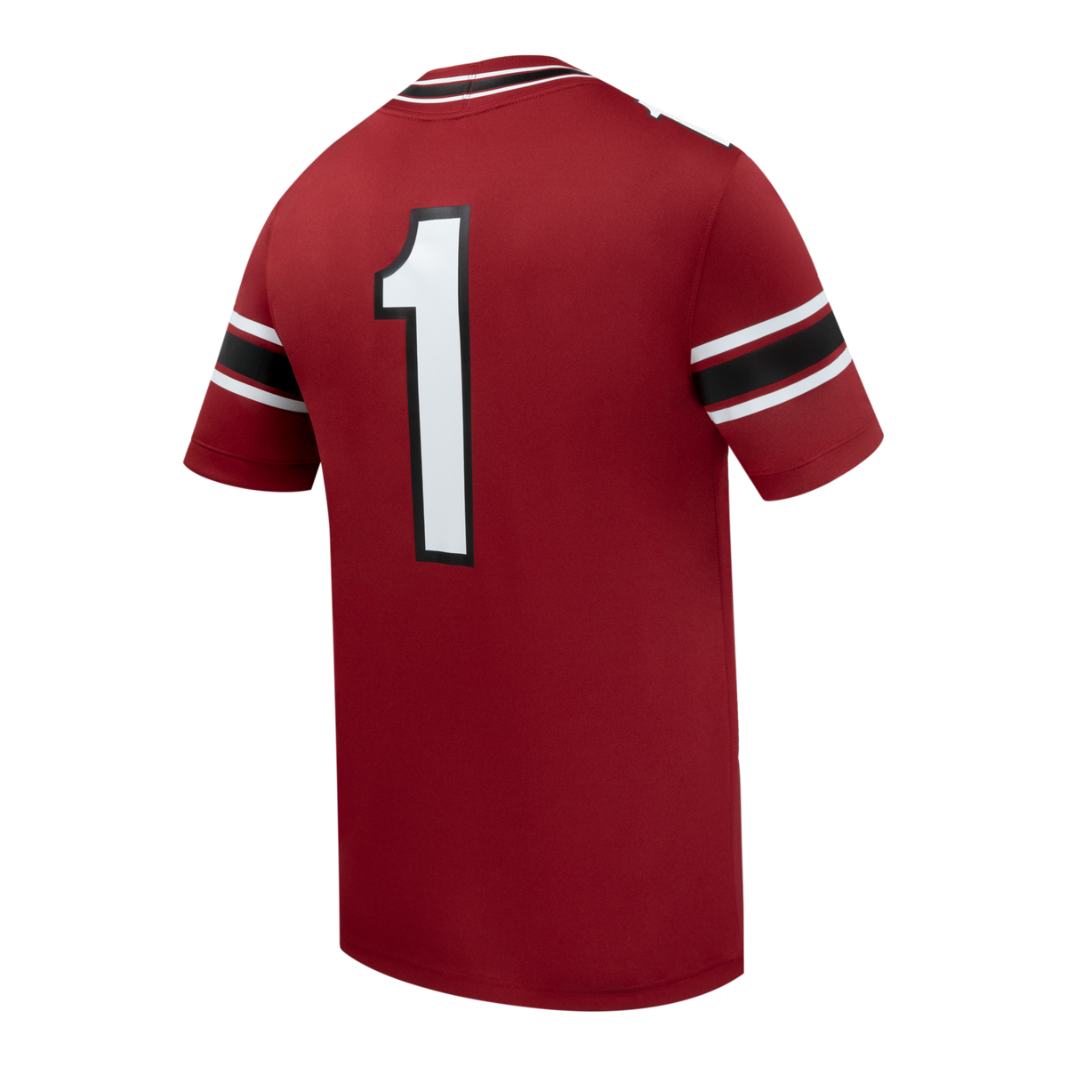 #1 South Carolina Gamecocks Home Replica Football Jersey - Garnet product image 4, provided for visual reference and product