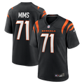 Cincinnati Bengals Amarius Mims Black Player Game Jersey product image 1, provided for visual reference and product detail