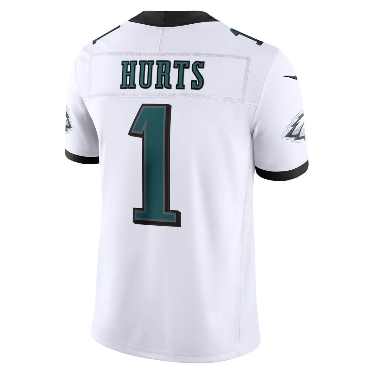 Philadelphia Eagles Jalen Hurts White Vapor F.U.S.E. Stitched Limited Jersey product image 4, provided for visual reference