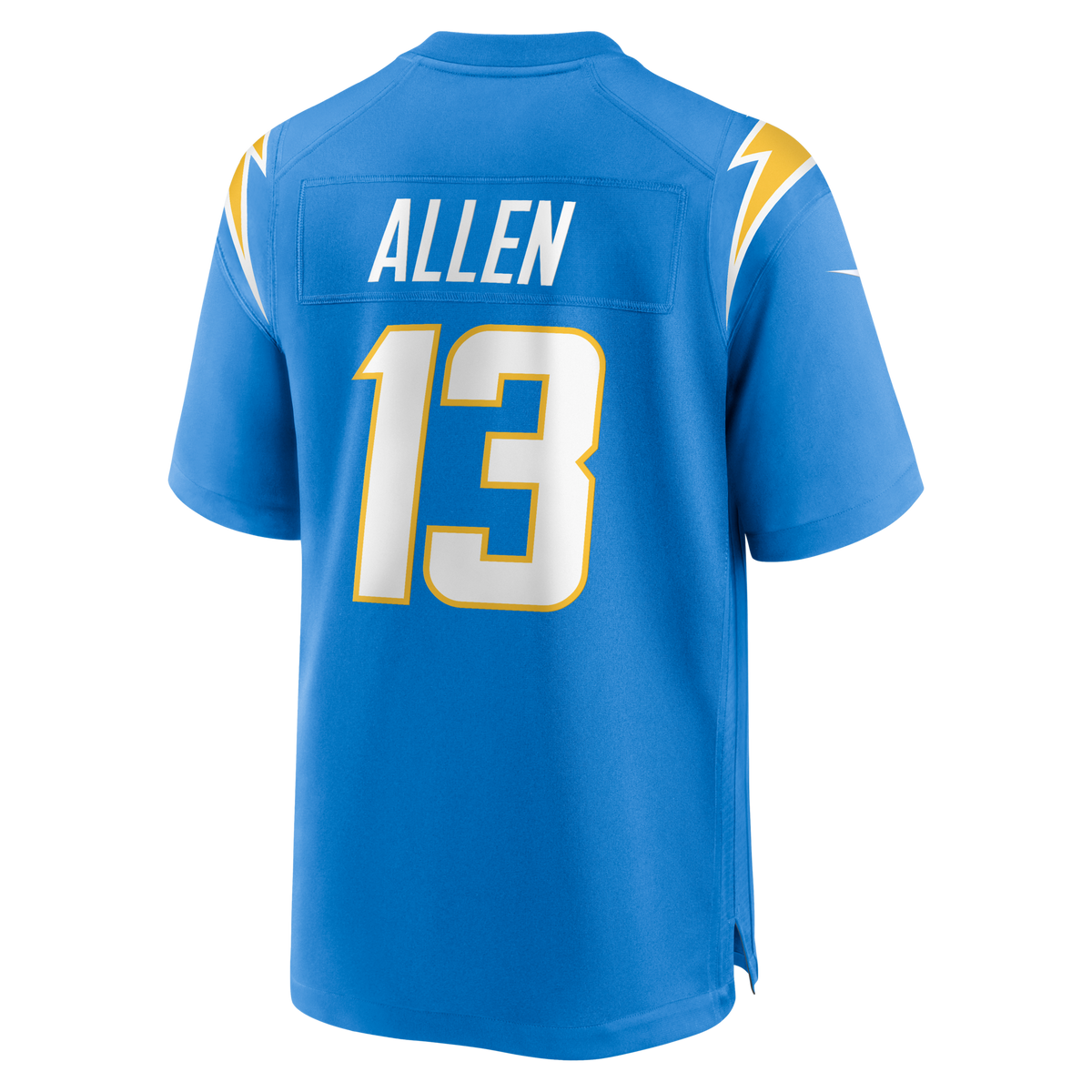 Los Angeles Chargers Keenan Allen Powder Blue Game Player Jersey product image 4, provided for visual reference and product