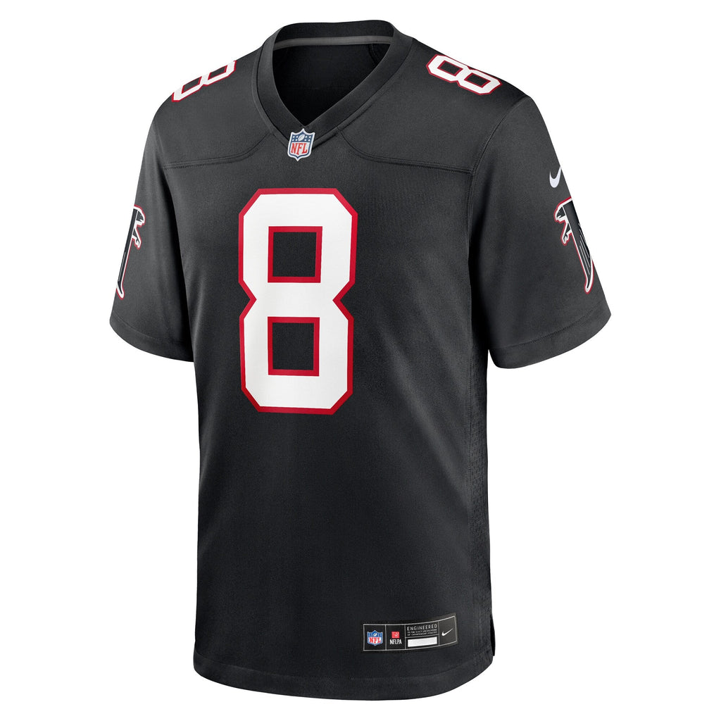 Atlanta Falcons Kyle Pitts Sr. Black Alternate Game Jersey product image 3, provided for visual reference and product detail