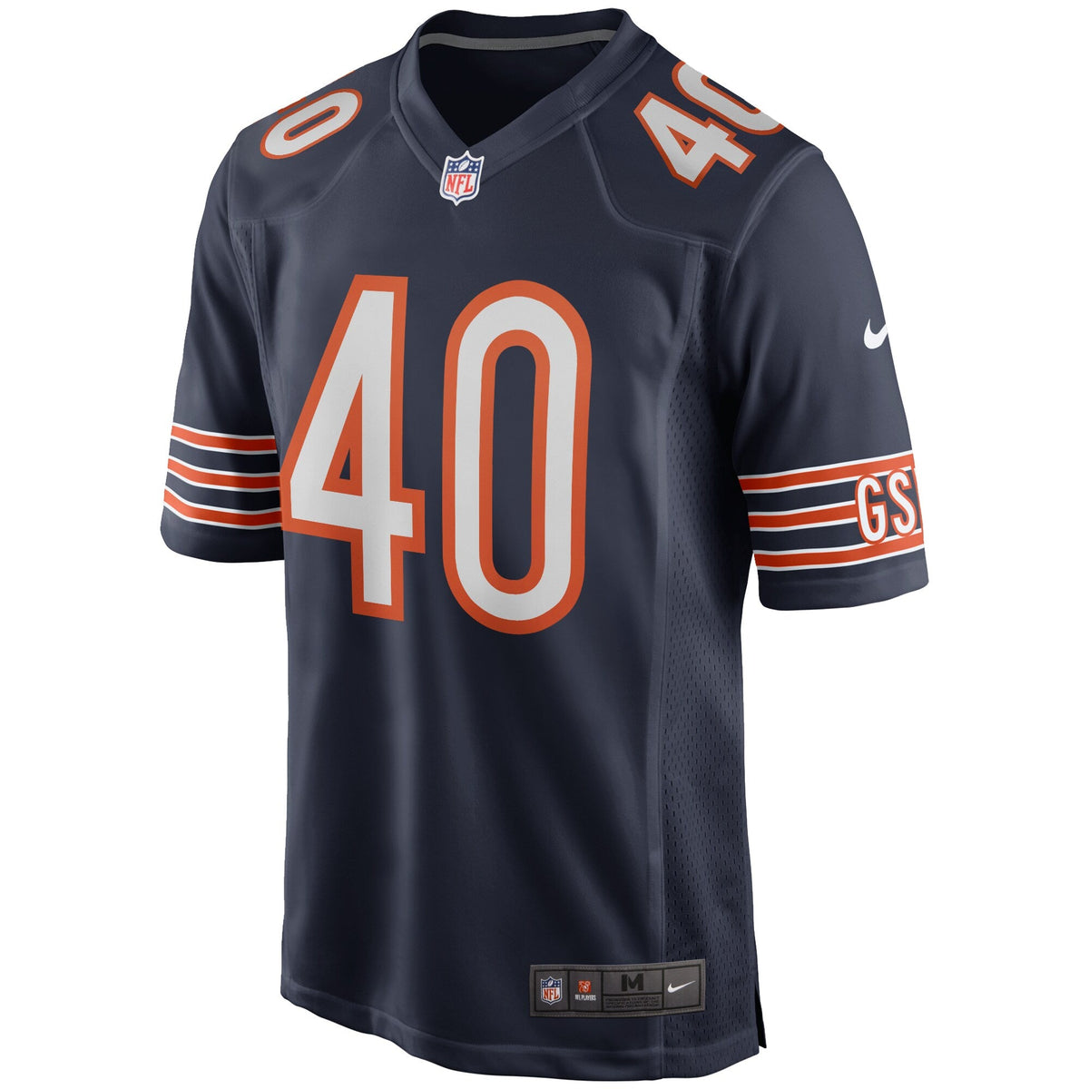 Chicago Bears Gale Sayers Navy Game Retired Player Jersey product image 3, provided for visual reference and product detail