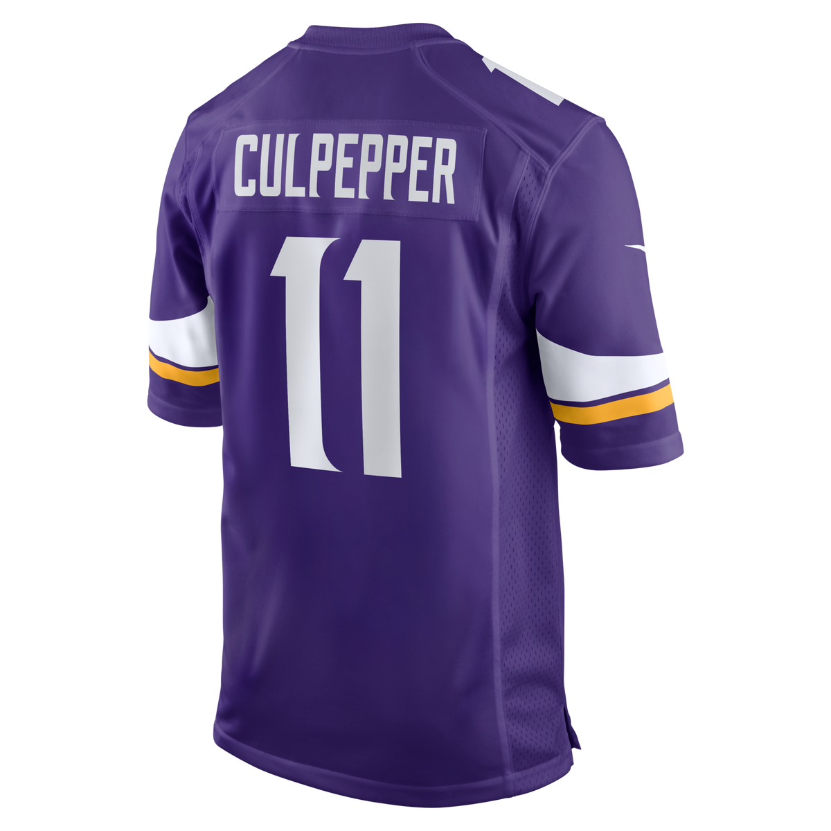 Minnesota Vikings Daunte Culpepper Purple Game Retired Player Jersey product image 3, provided for visual reference and