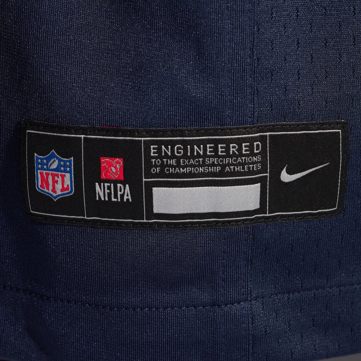 Chicago Bears Navy Custom Game Jersey product image 7, provided for visual reference and product detail review