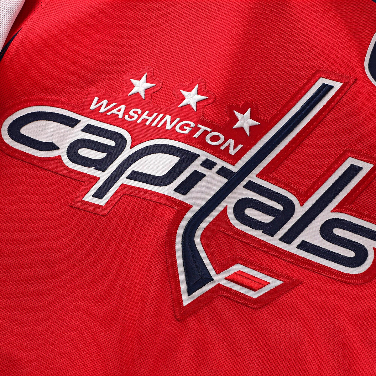Washington Capitals Tom Wilson Red Home Premium Jersey product image 5, provided for visual reference and product detail
