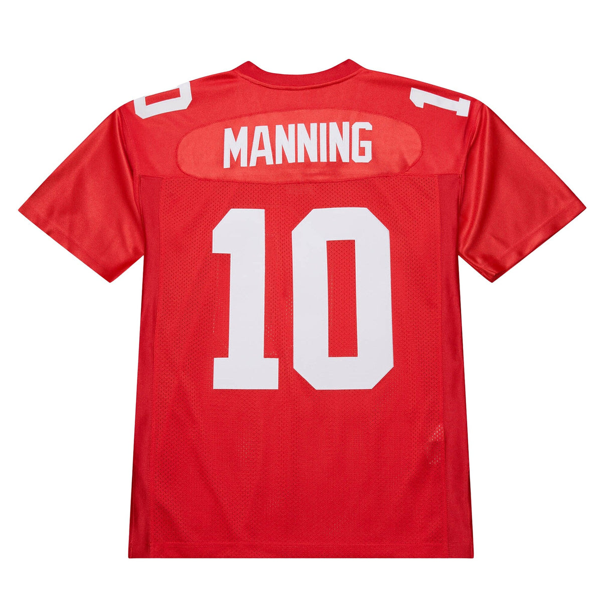 New York Giants 2004 Eli Manning Red Authentic Throwback Retired Player Jersey product image 4, provided for visual