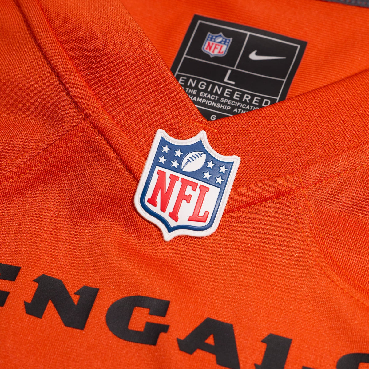 Cincinnati Bengals Ja'Marr Chase Orange Alternate Game Jersey product image 5, provided for visual reference and product