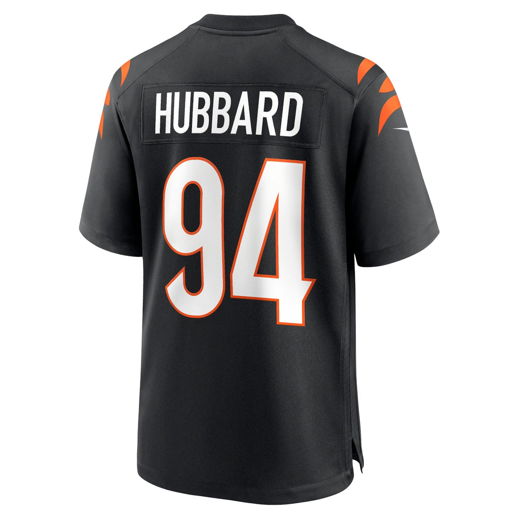 Cincinnati Bengals Sam Hubbard Black Player Game Jersey product image 4, provided for visual reference and product detail