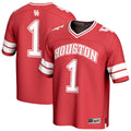 Houston Cougars Lightweight Collegiate Football Fashion Jersey - Red product image 1, provided for visual reference and