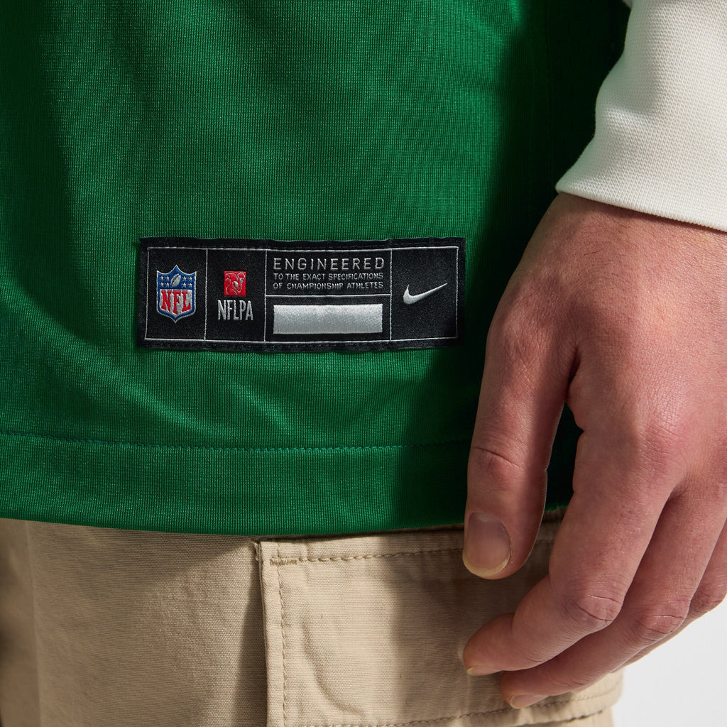 Philadelphia Eagles DeVonta Smith Kelly Green Alternate Game Player Jersey product image 9, provided for visual reference