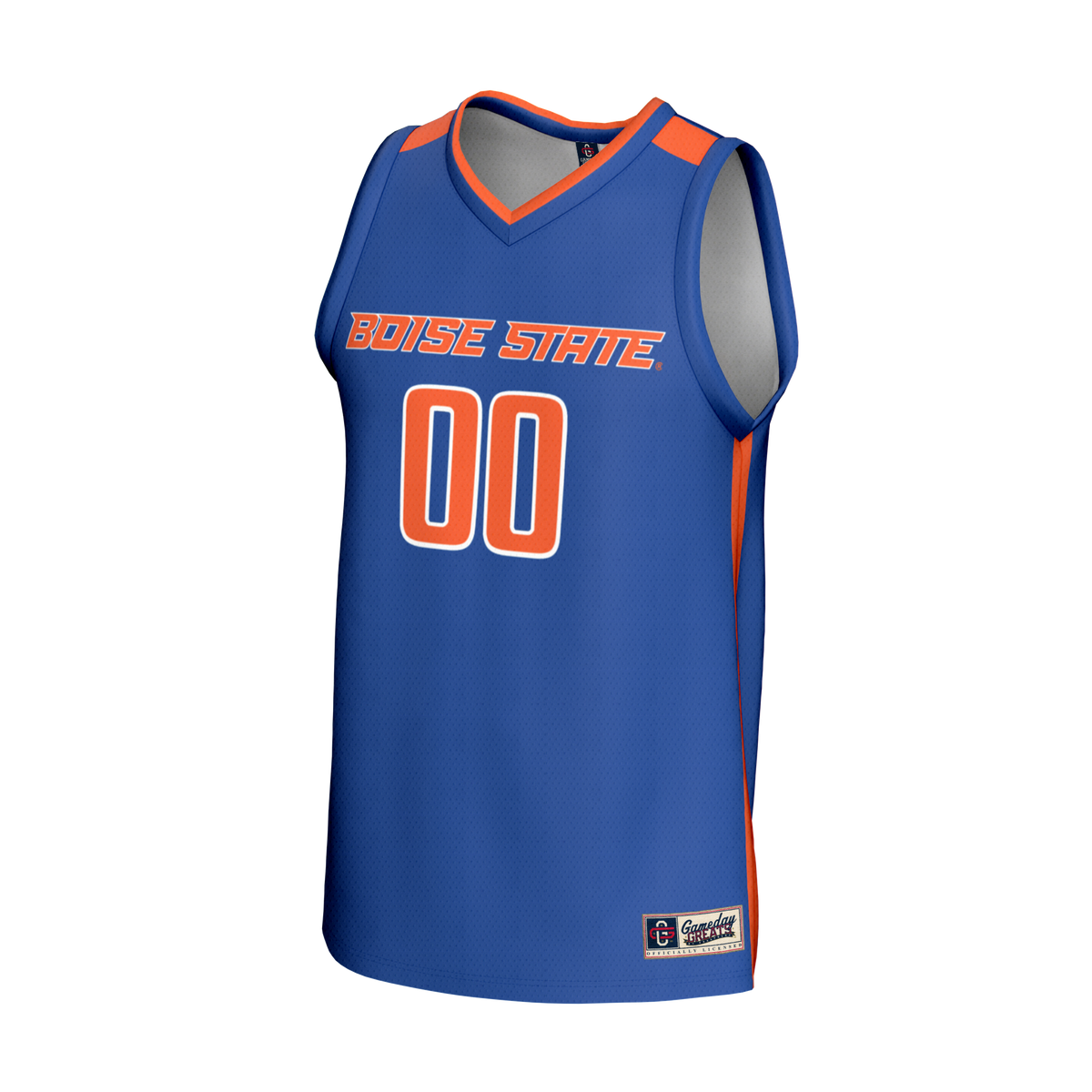 Boise State Broncos NIL Pick-A-Player Lightweight Basketball Fashion Jersey - Royal product image 3, provided for visual