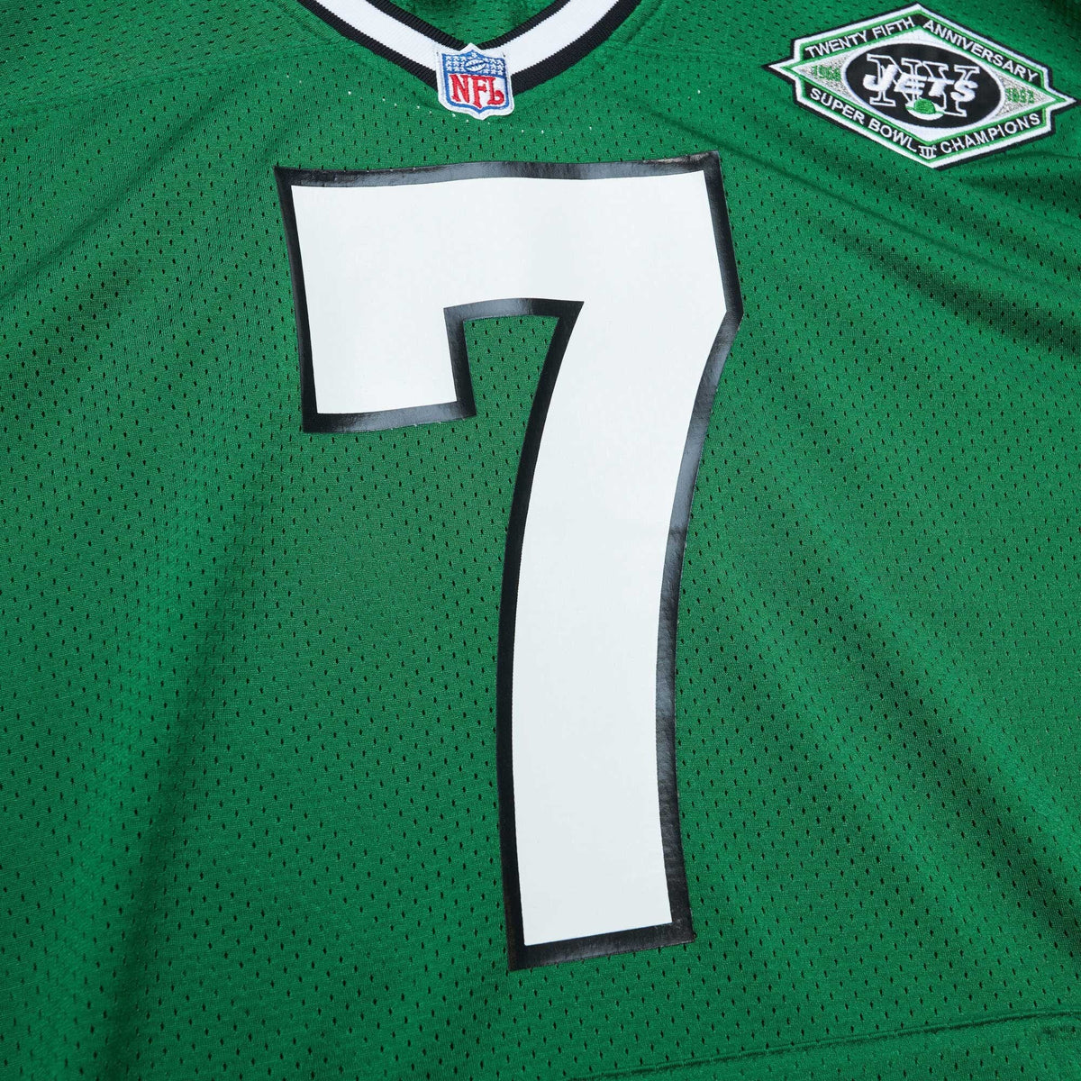 New York Jets Boomer Esiason Kelly Green 1993 Authentic Throwback Retired Player Pocket Jersey product image 5, provided for