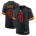 Washington Commanders Frankie Luvu Black Hail Raiser Alternate Game Jersey product image 1, provided for visual reference