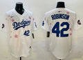 Jackie Robinson Brooklyn Dodgers Jersey Nike with Flowers product image 1