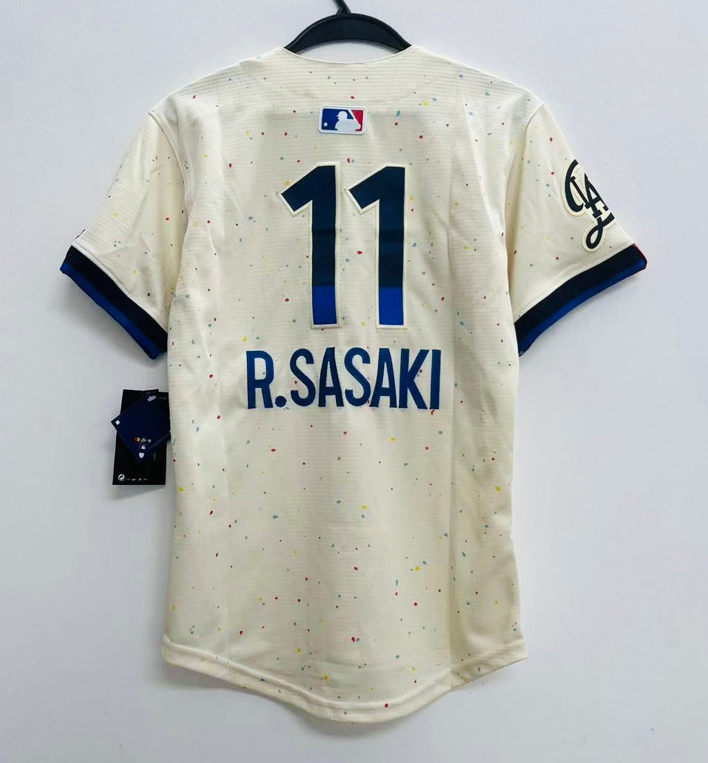 Roki Sasaki YOUTH Los Angeles Dodgers Official MLB Nike product image 1