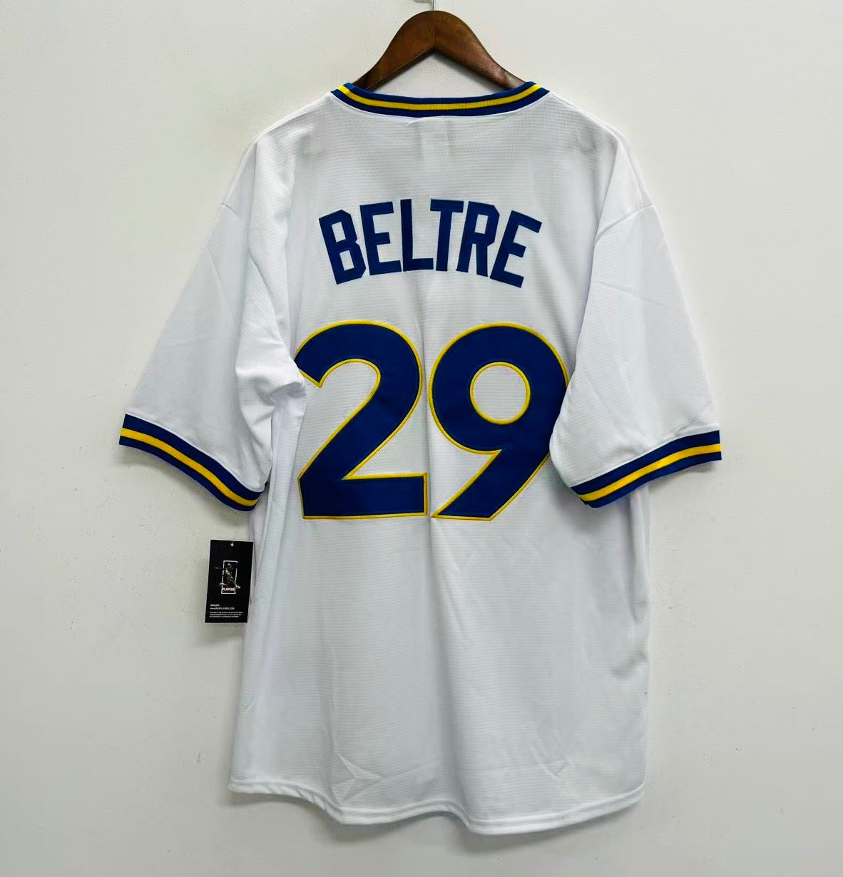 Adrian Beltre Seattle Mariners official MLB retro Jersey product image 1