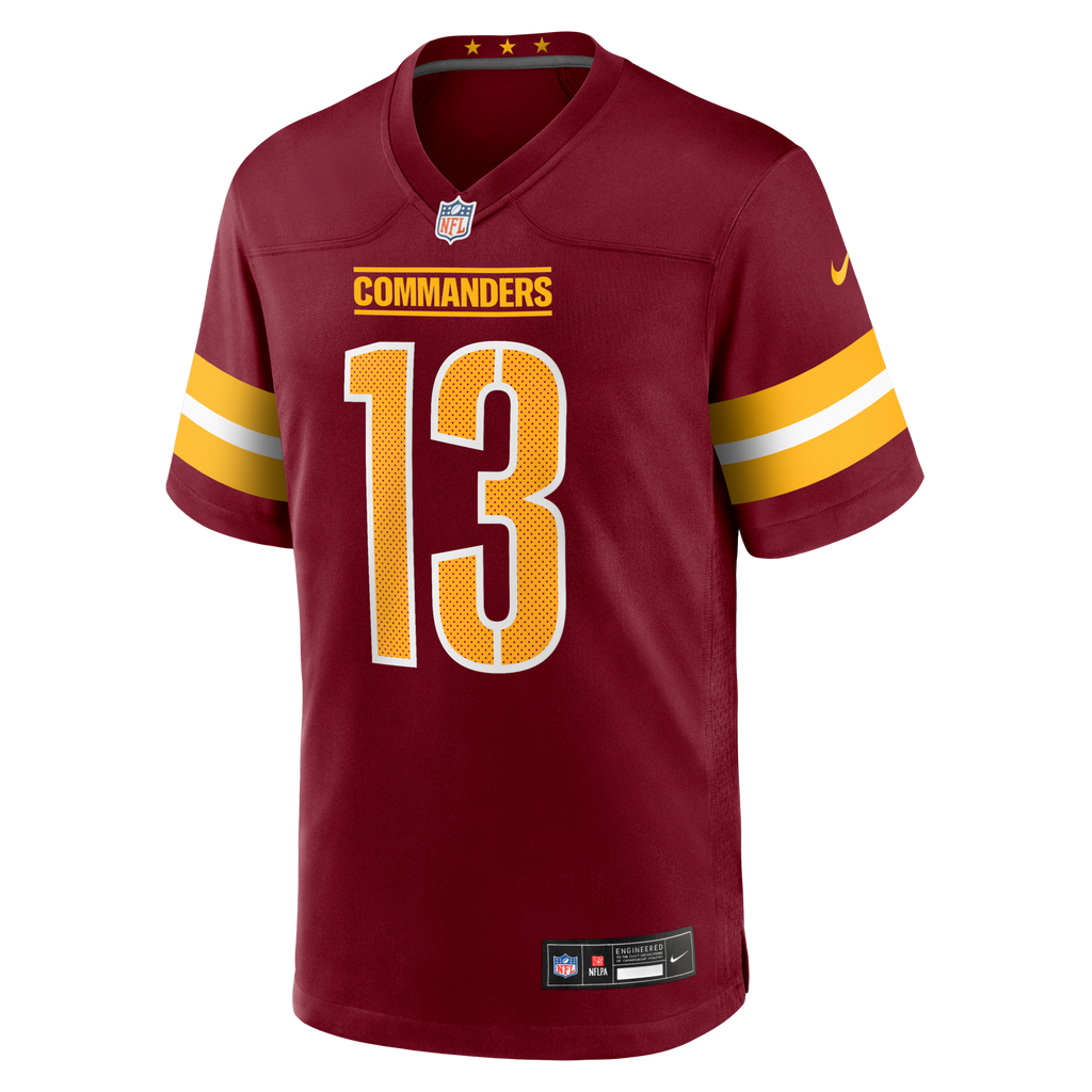 Washington Commanders Tay Martin Burgundy Team Game Jersey product image 3, provided for visual reference and product detail