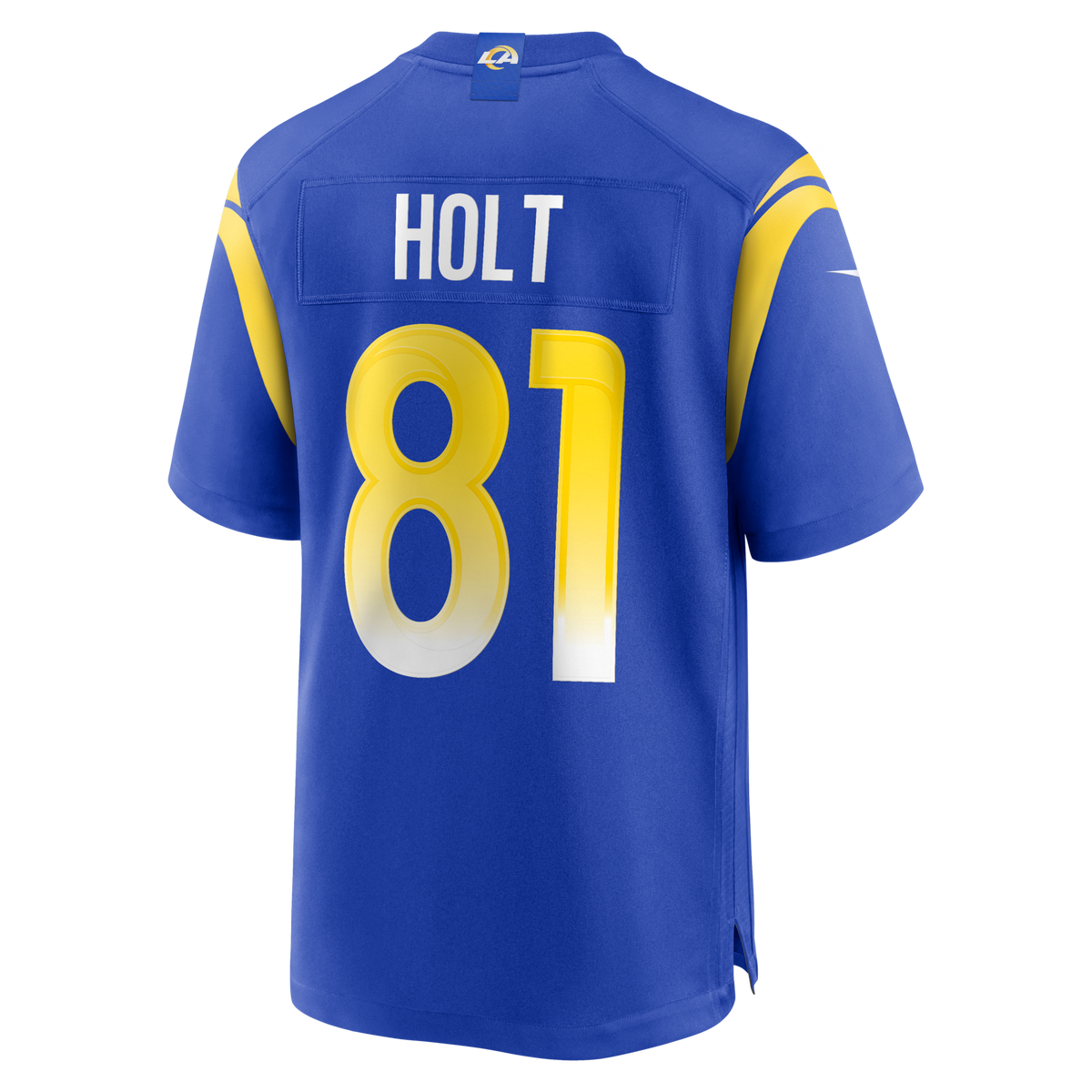 Los Angeles Rams Torry Holt Royal Game Retired Player Jersey product image 3, provided for visual reference and product