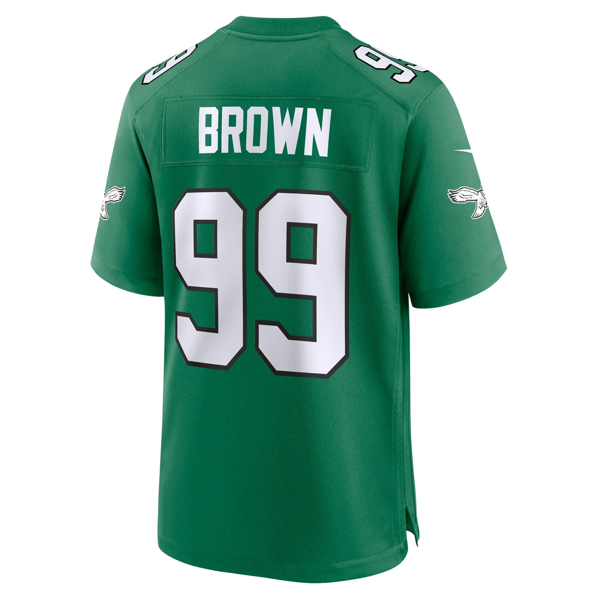 Philadelphia Eagles Jerome Brown Kelly Green Retired Player Alternate Game Jersey product image 4, provided for visual