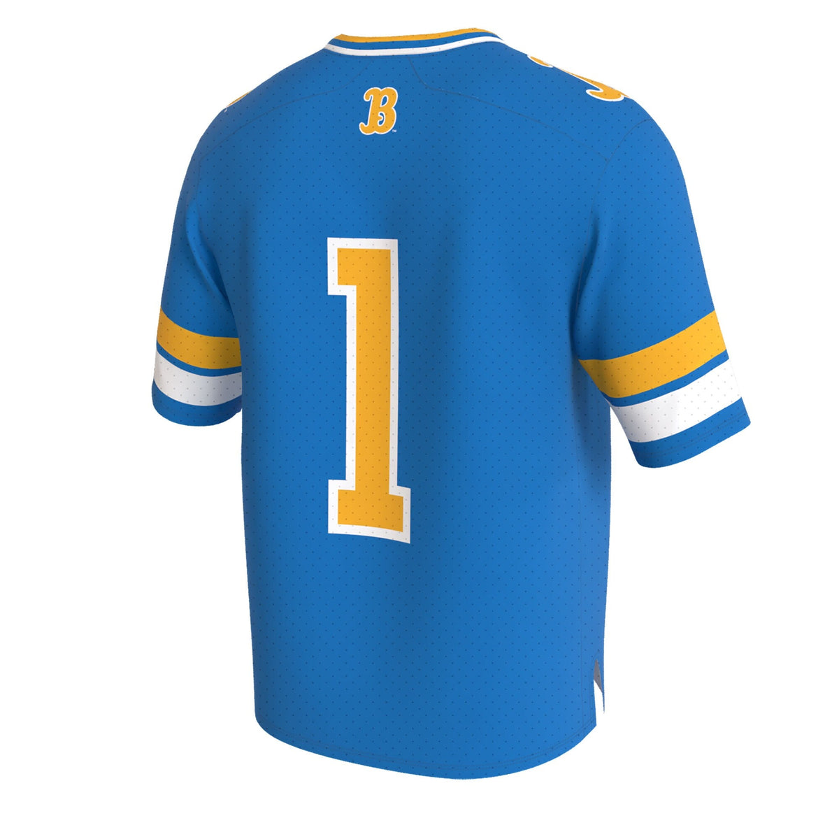 UCLA Bruins Lightweight Collegiate Football Fashion Jersey - Blue product image 4, provided for visual reference and product