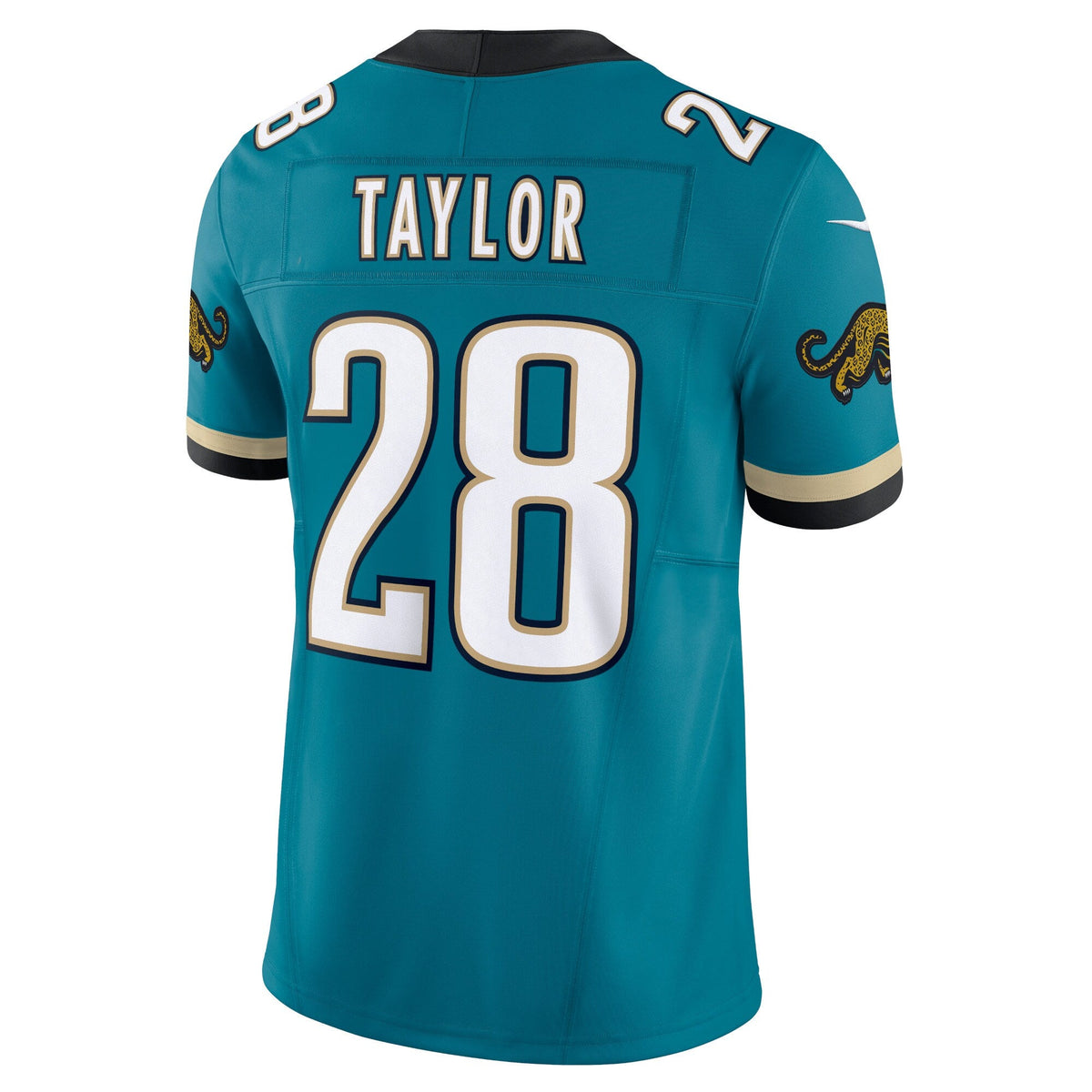 Jacksonville Jaguars Fred Taylor Teal Prowler Throwback Vapor F.U.S.E. Limited Retired Player Jersey product image 4,