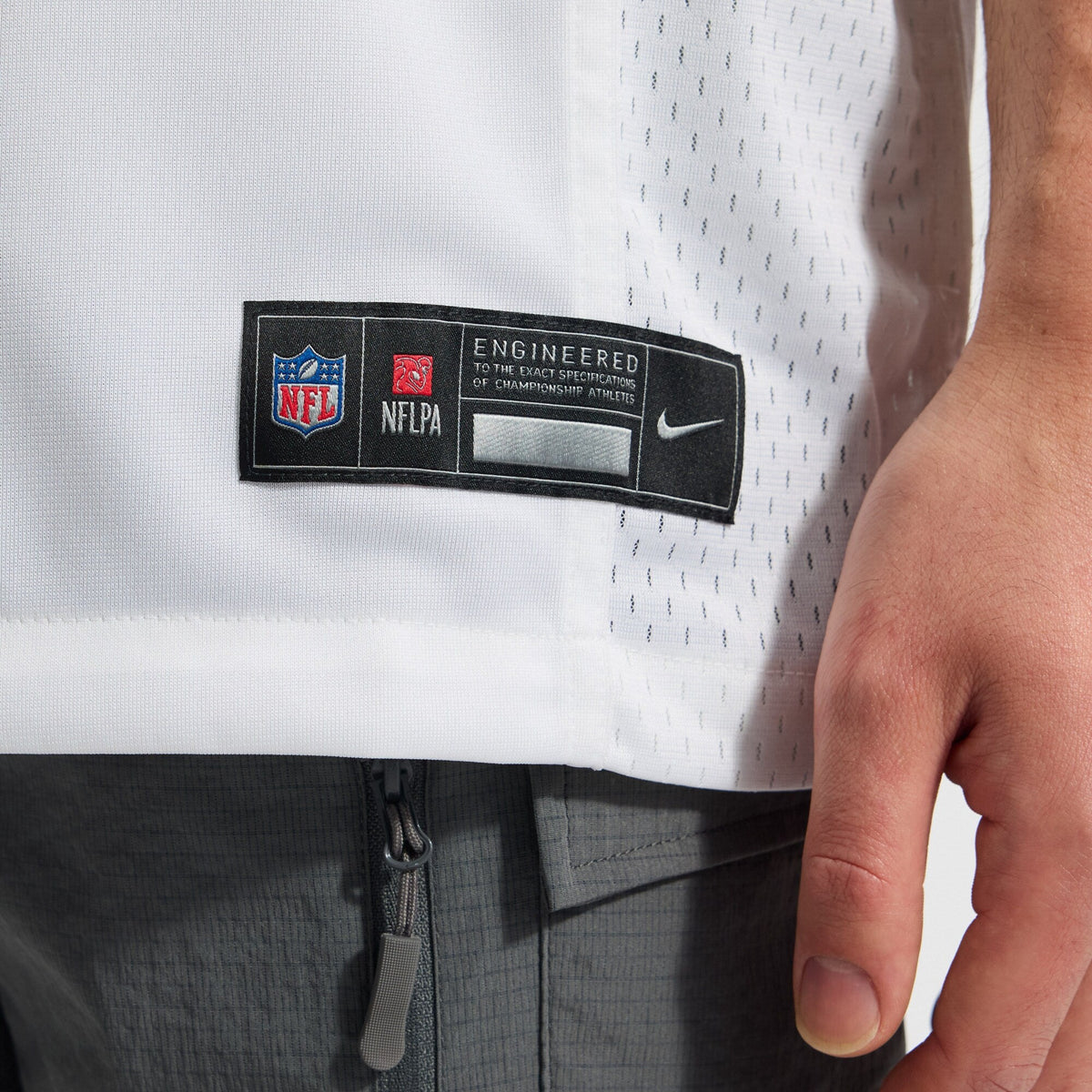 Dallas Cowboys Dak Prescott White Alternate Game Team Jersey product image 9, provided for visual reference and product