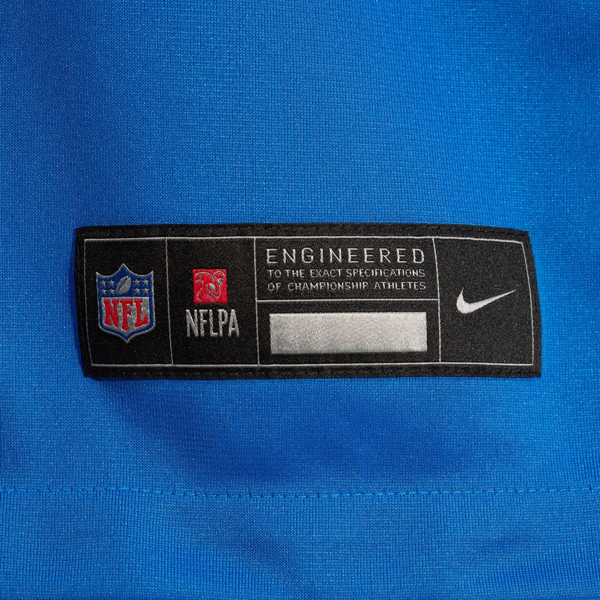 Detroit Lions Damone Clark Blue Team Game Jersey product image 6, provided for visual reference and product detail review