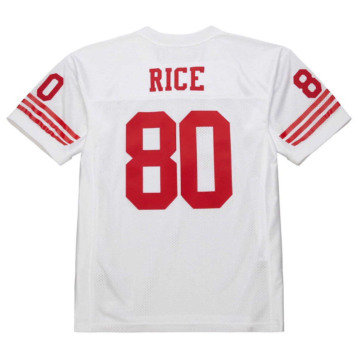 San Francisco 49ers 1994 Jerry Rice White Authentic Throwback Retired Player Jersey product image 4, provided for visual