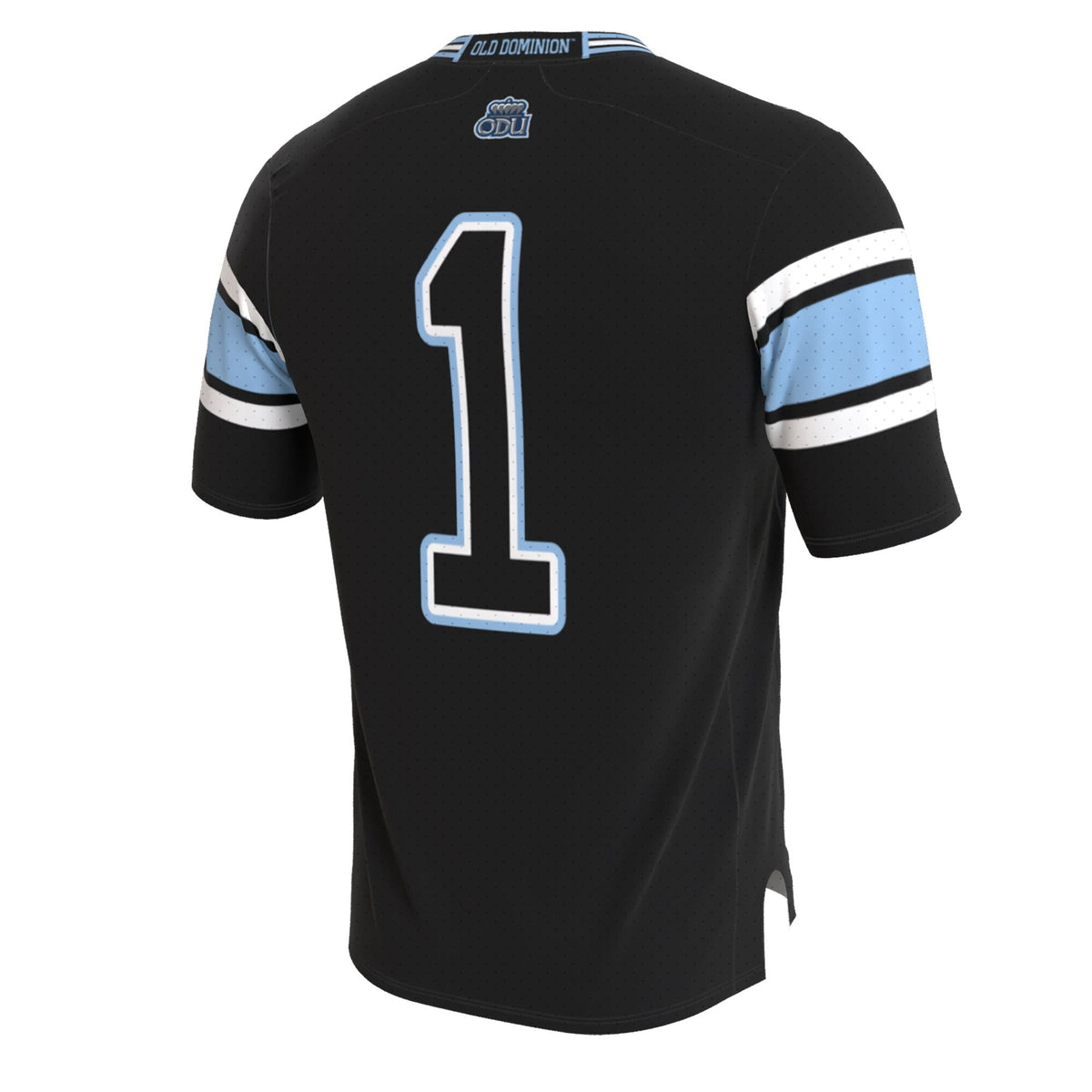 Old Dominion Monarchs Lightweight Collegiate Football Blackout Fashion Jersey product image 4, provided for visual reference