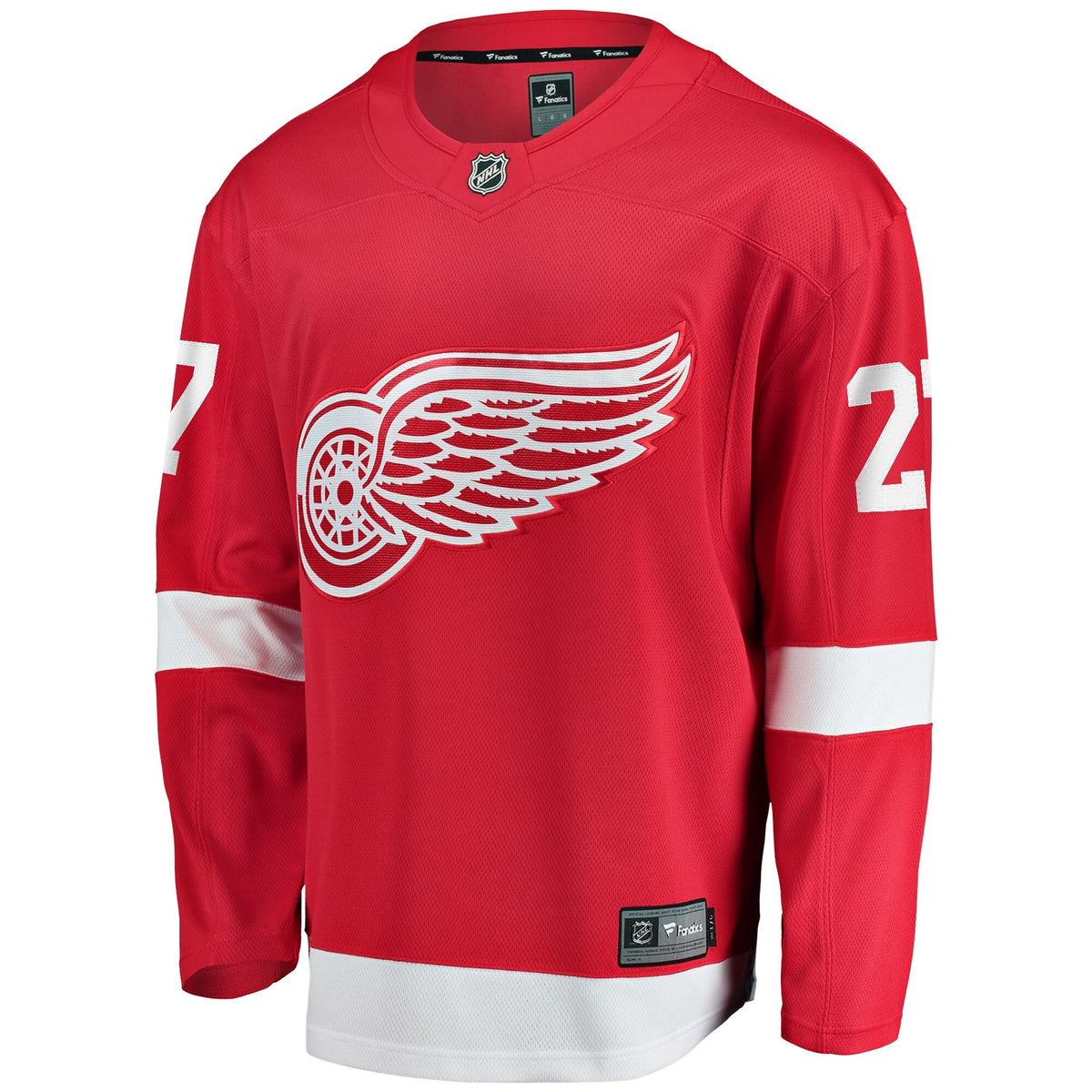 Detroit Red Wings Michael Rasmussen Red Home Breakaway Player Jersey product image 3, provided for visual reference and