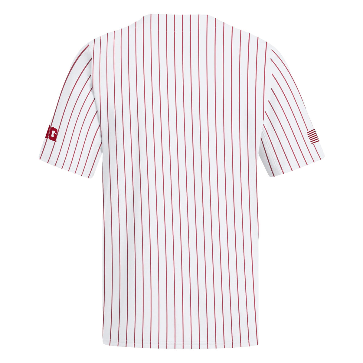 Indiana Hoosiers Home Replica Baseball Jersey - White product image 4, provided for visual reference and product detail