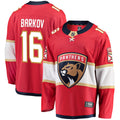 Florida Panthers Aleksander Barkov Red Breakaway Jersey product image 1, provided for visual reference and product detail