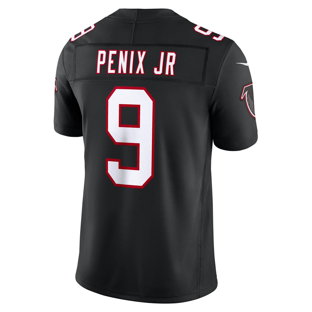 Atlanta Falcons Michael Penix Jr. Black Alternate Throwback Vapor F.U.S.E. Stitched Limited Jersey product image 4, provided