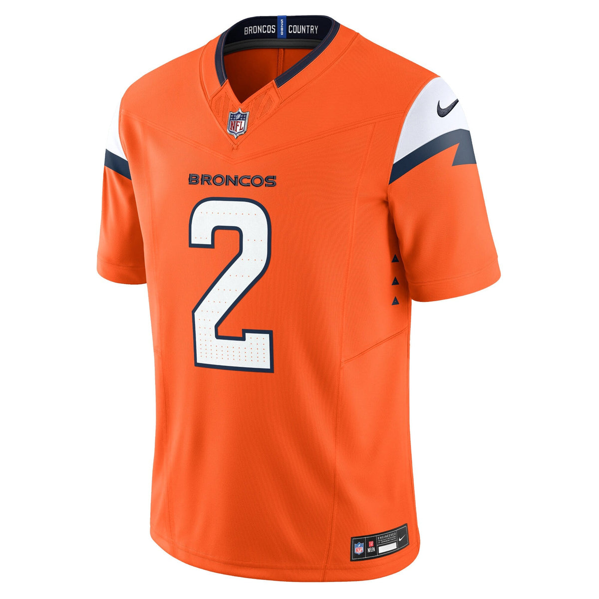 Denver Broncos Patrick Surtain II Orange Team Vapor F.U.S.E. Limited Jersey product image 3, provided for visual reference