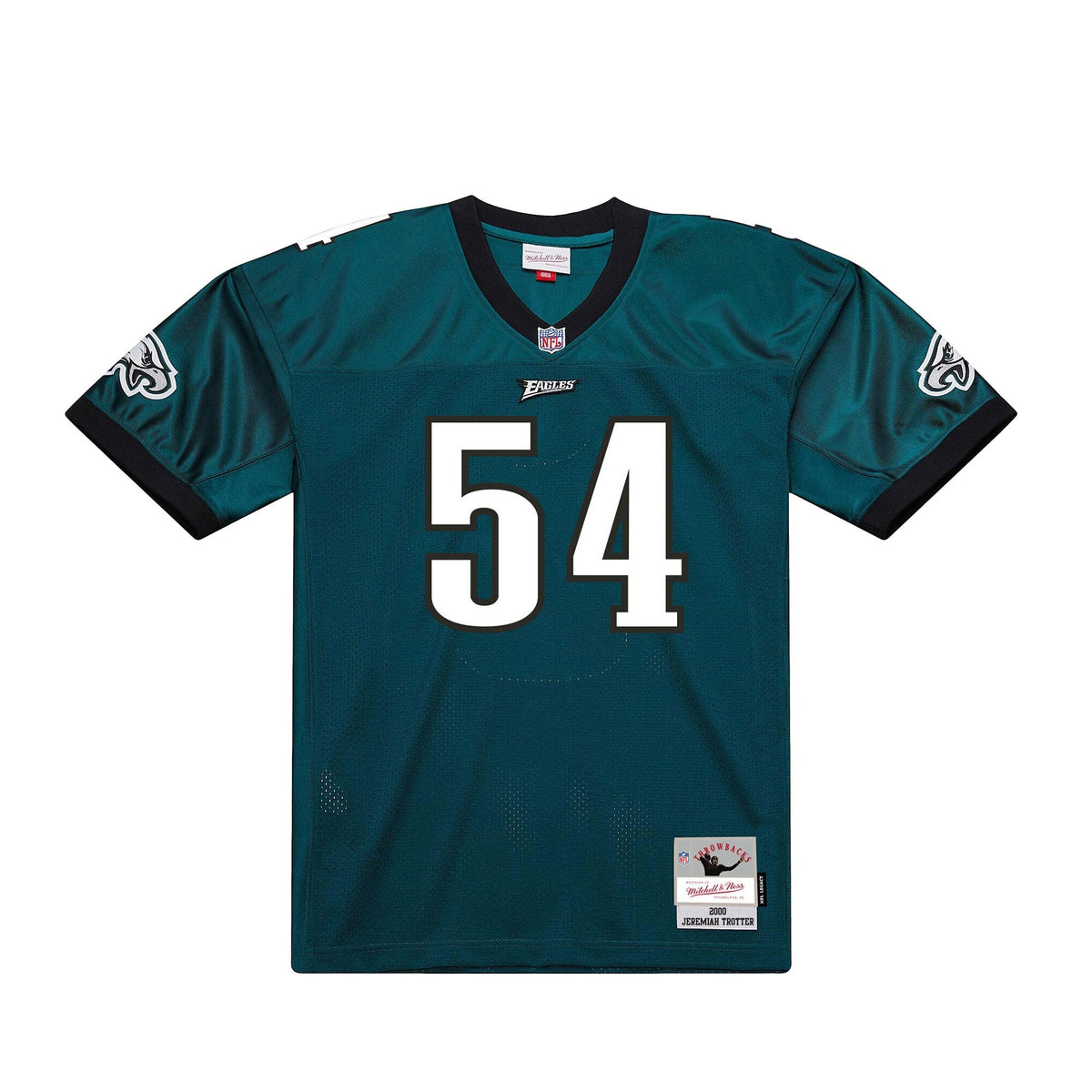 Philadelphia Eagles Jeremiah Trotter Green 2000 Legacy Throwback Replica Jersey product image 3, provided for visual