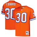 Denver Broncos Terrell Davis Orange 1995 Authentic Throwback Retired Player Jersey product image 1, provided for visual
