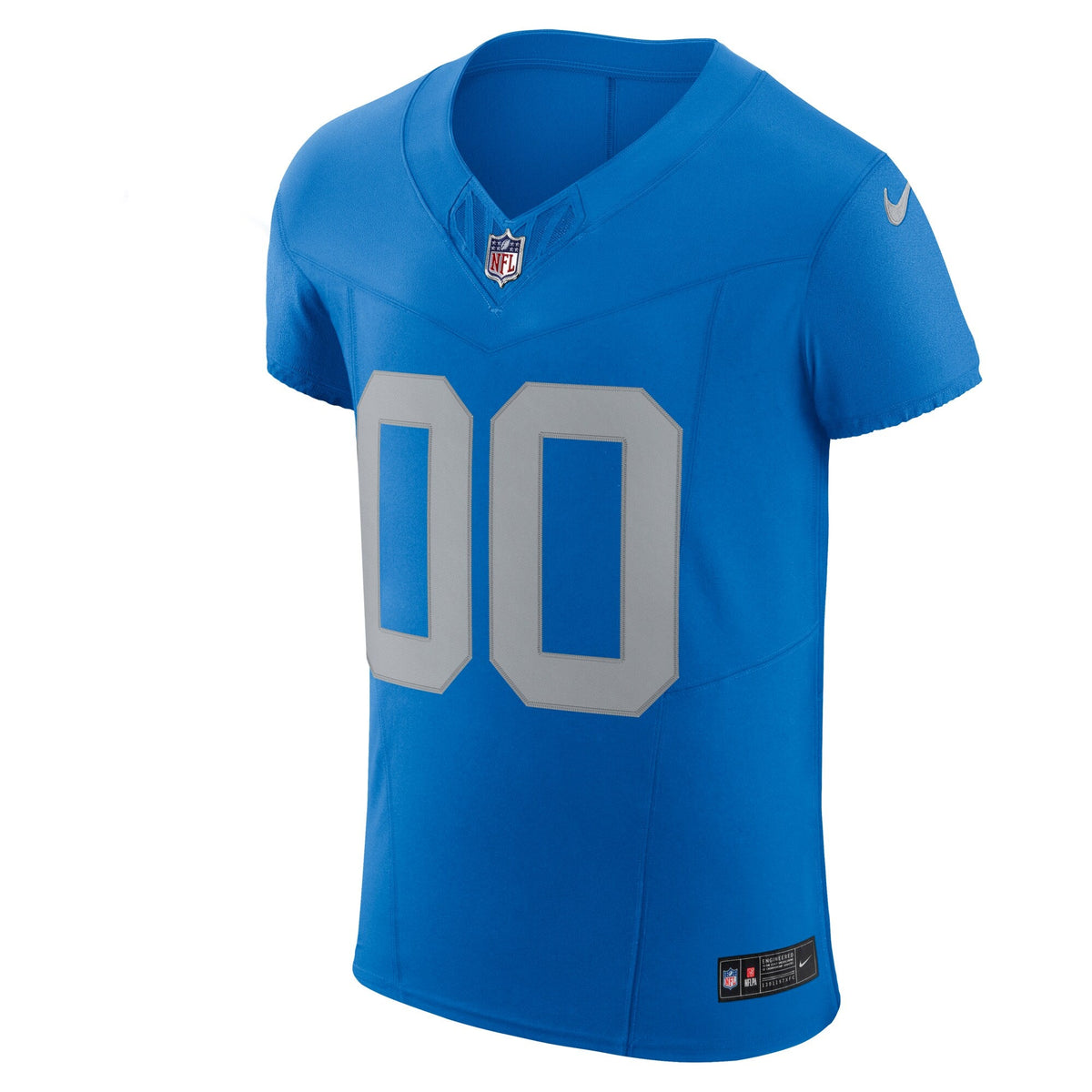 Detroit Lions Blue Alternate Vapor F.U.S.E. Elite Custom Jersey product image 3, provided for visual reference and product