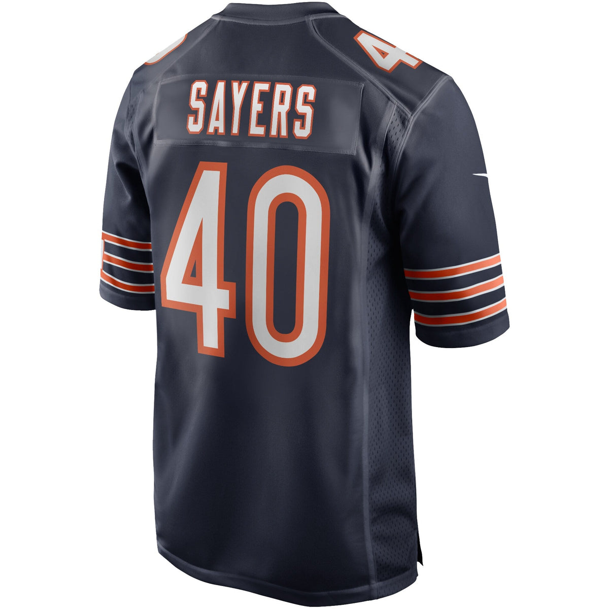 Chicago Bears Gale Sayers Navy Game Retired Player Jersey product image 4, provided for visual reference and product detail