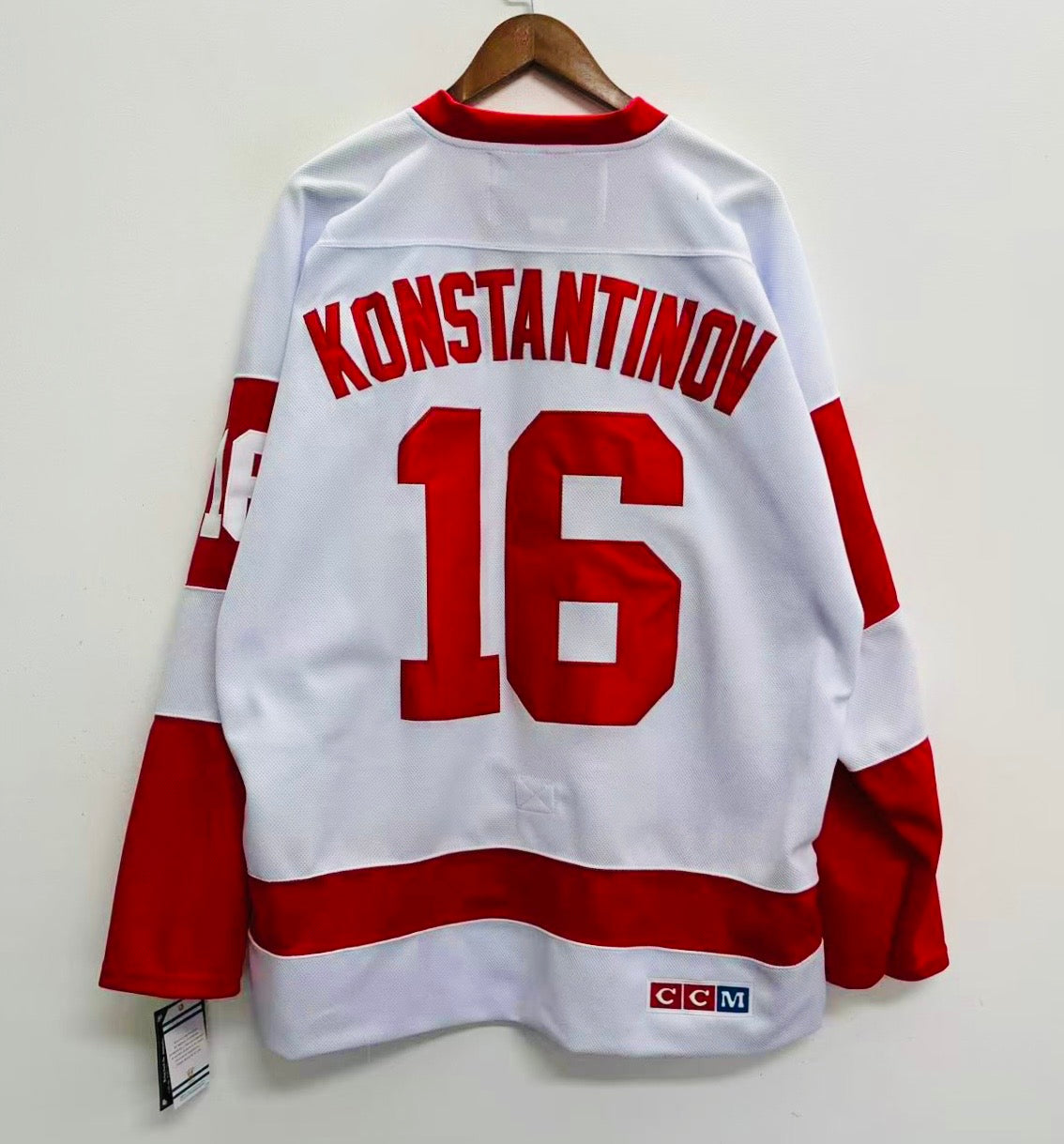 Vladimir Konstantinov Detroit Red Wings Official NHL Jersey product image 1