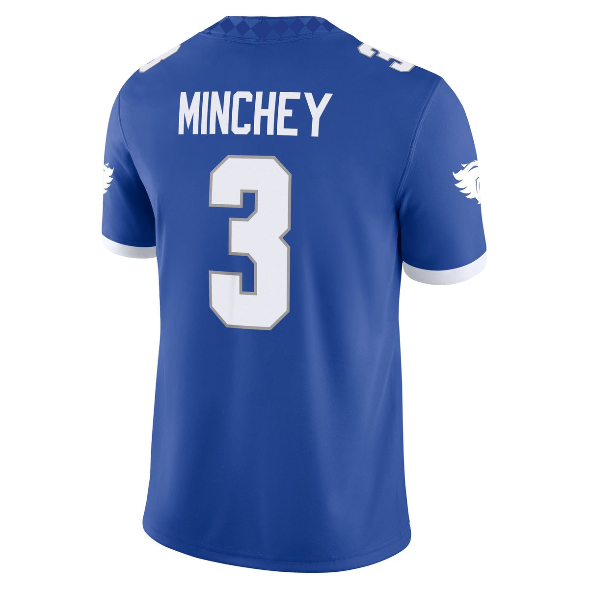 Kenny Minchey Kentucky Wildcats Home Game Jersey - Royal product image 4, provided for visual reference and product detail