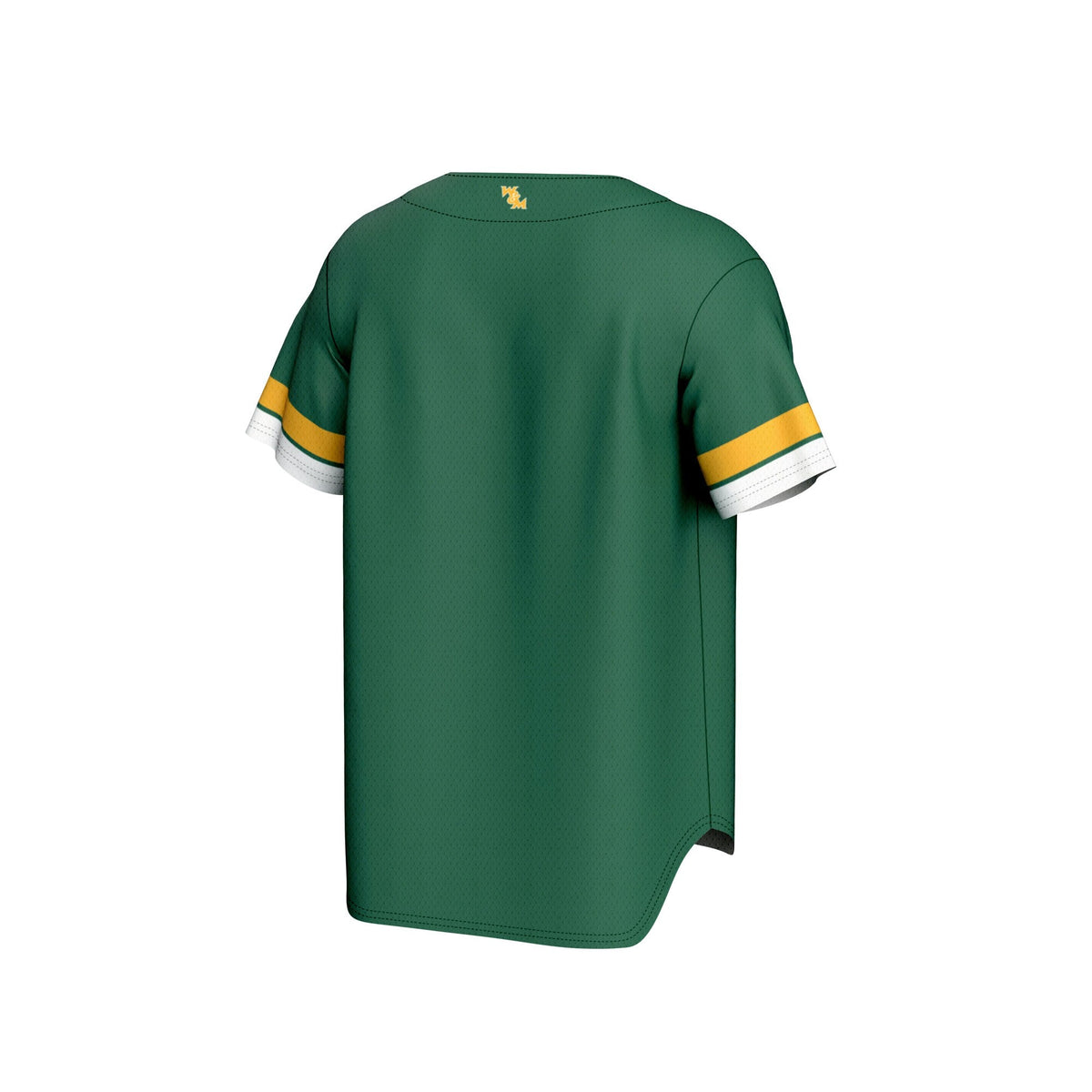 William & Mary Tribe Baseball Jersey - Green product image 4, provided for visual reference and product detail review