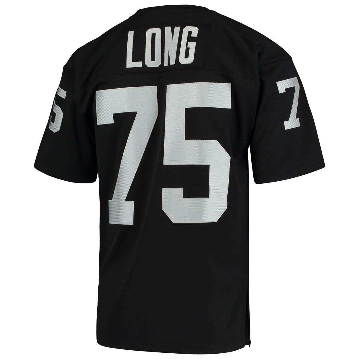Las Vegas Raiders 1983 Howie Long Black Authentic Throwback Retired Player Jersey product image 4, provided for visual