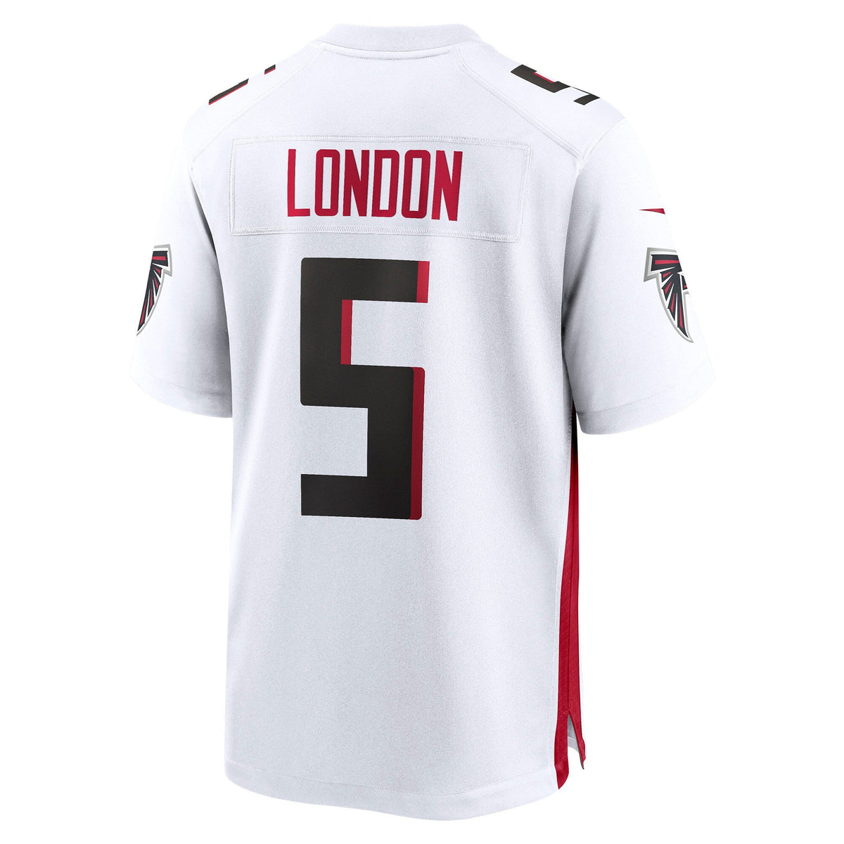 Atlanta Falcons Drake London White Away Game Player Jersey product image 4, provided for visual reference and product detail