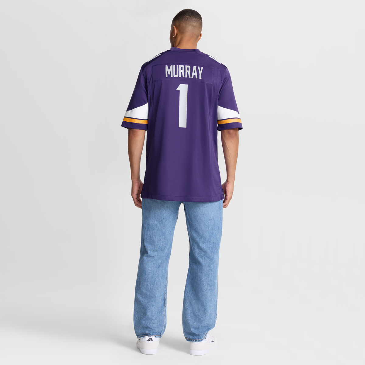 Minnesota Vikings Kyler Murray Purple Game Jersey product image 6, provided for visual reference and product detail review