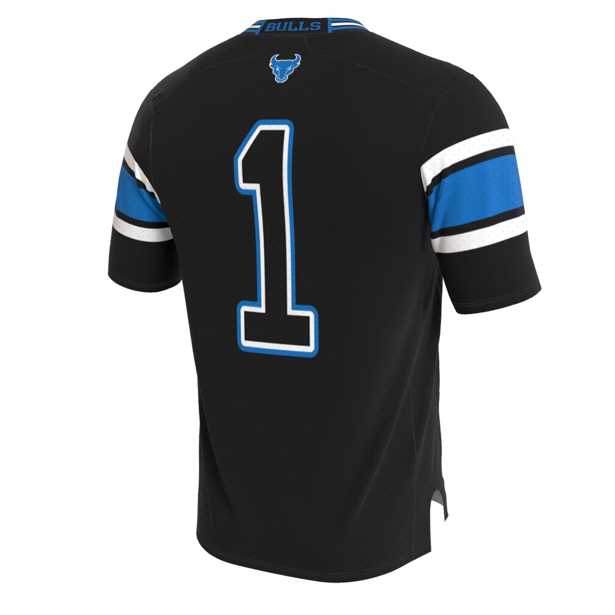 Buffalo Bulls Lightweight Collegiate Football Blackout Fashion Jersey product image 4, provided for visual reference and