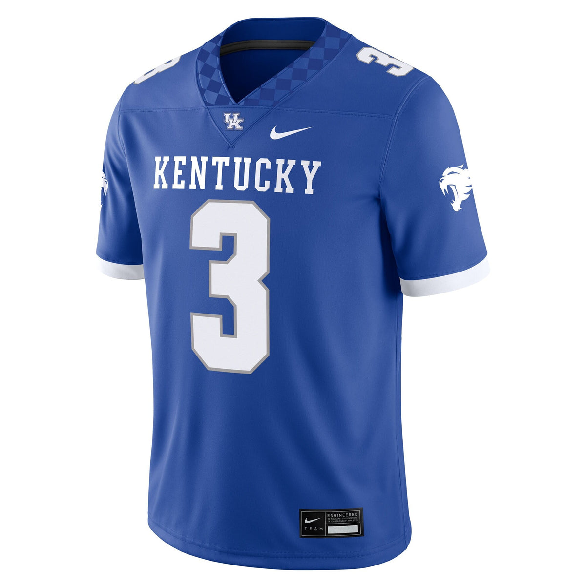Kenny Minchey Kentucky Wildcats Home Game Jersey - Royal product image 3, provided for visual reference and product detail