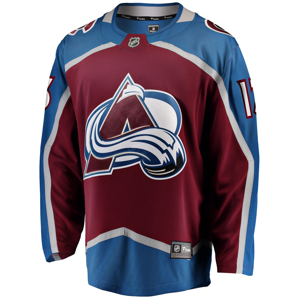 Colorado Avalanche Valeri Nichushkin Burgundy Breakaway Player Jersey product image 3, provided for visual reference and